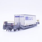 Bemo 2289 120 RhB Tragwagen "Cargo Domino" Patiniert – Bild 3