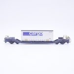 Bemo 2289 120 RhB Tragwagen "Cargo Domino" Patiniert – Bild 4