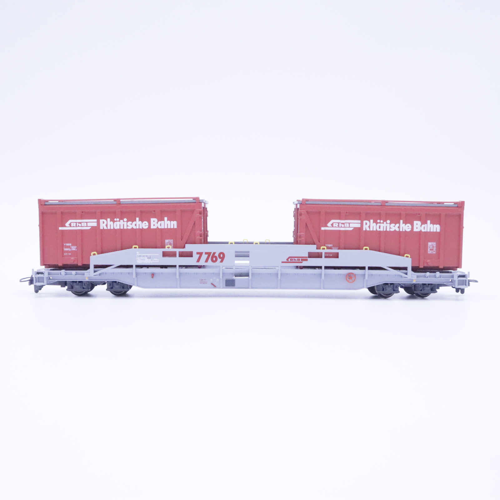 Bemo 2290 129 (4) Bemo 2290 129 RhB SI 7769 ACTS-Tragwagen – Bild 4