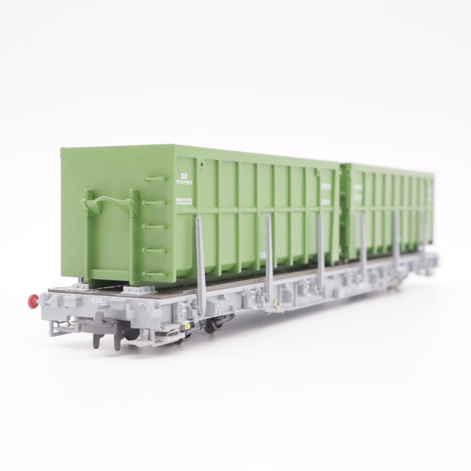 Bemo 2291 114 (1) Güterwagen Spur H0m