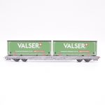 Bemo 2291 172 RhB Tragwagen mit Container "Valser" – Bild 2