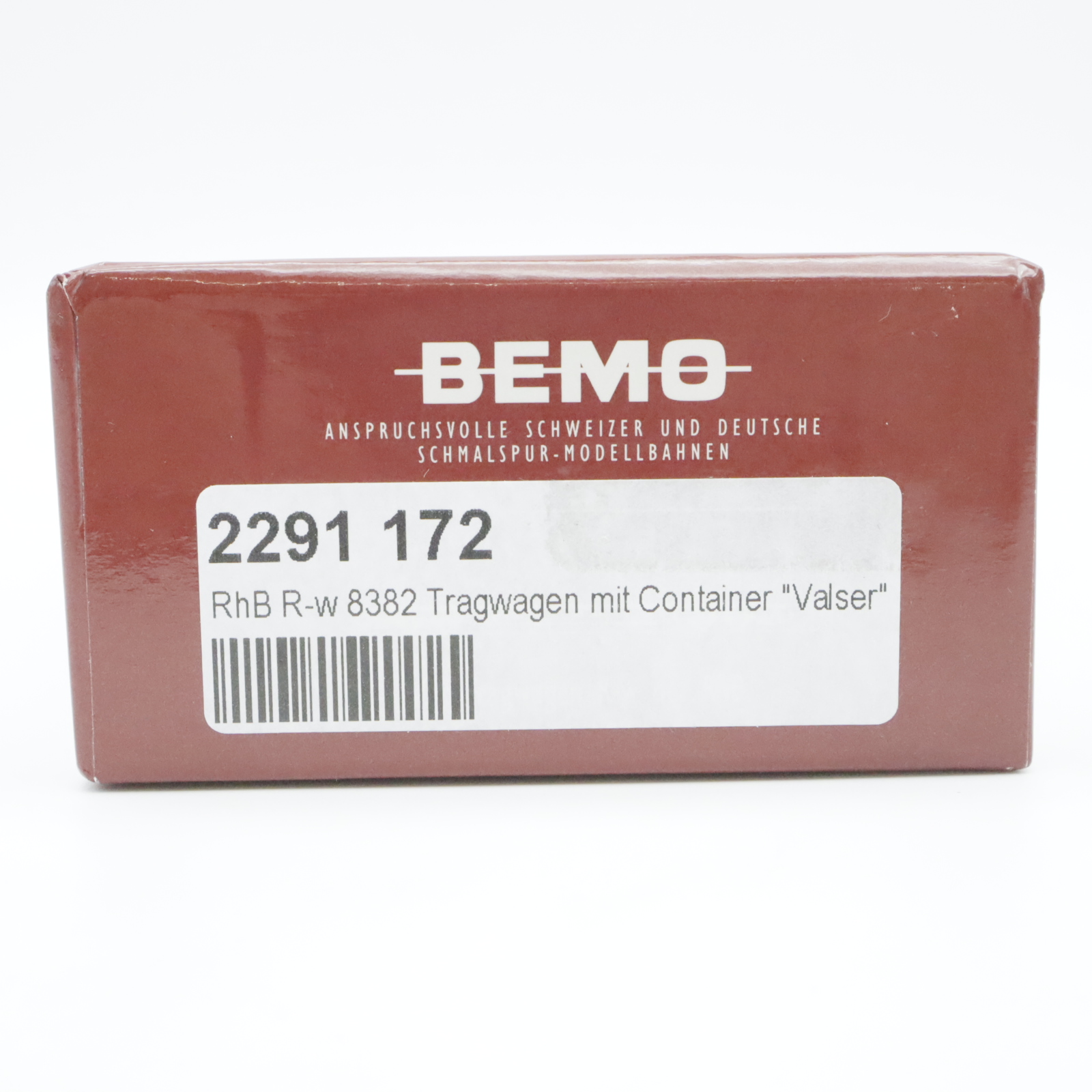 Bemo 2291 172 (8) Bemo 2291 172 RhB Tragwagen mit Container "Valser" – Bild 8