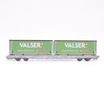 Bemo 2291 175 RhB Tragwagen mit Container "Valser" – Bild 2