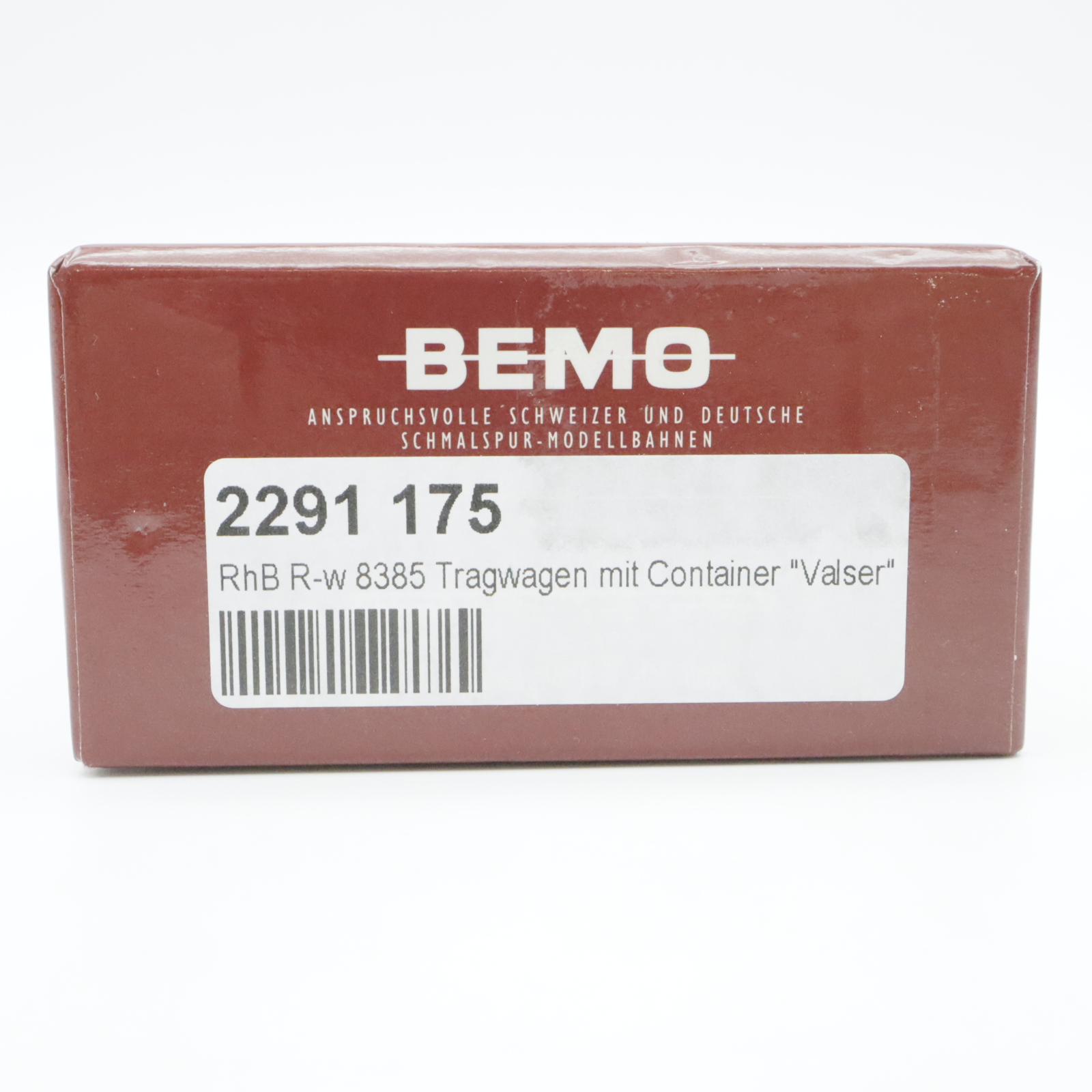 Bemo 2291 175 (8) Bemo 2291 175 RhB Tragwagen mit Container "Valser" – Bild 8