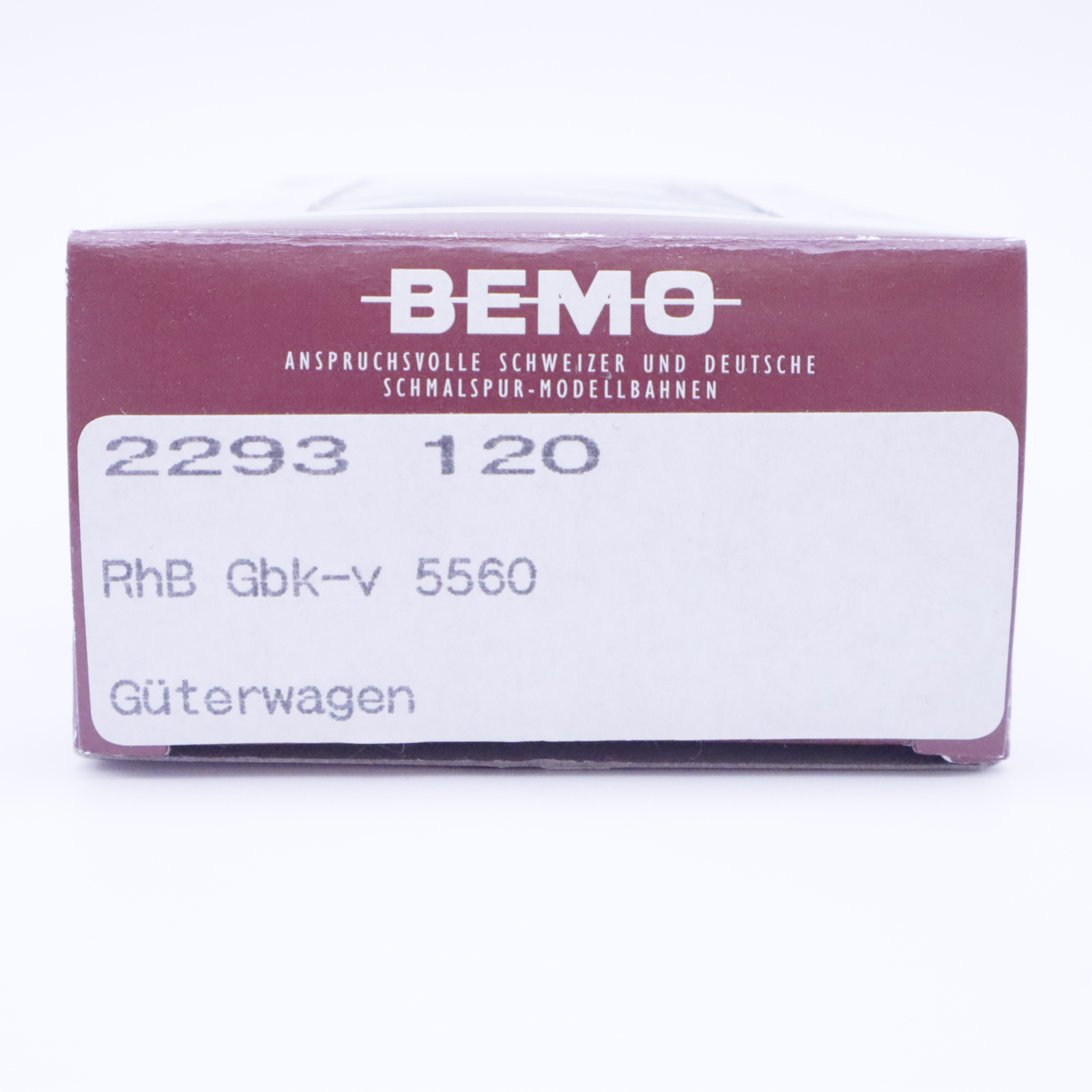 Bemo 2293 120 (8) Bemo 2293 120 RhB Güterwagen 5560 Patiniert – Bild 8