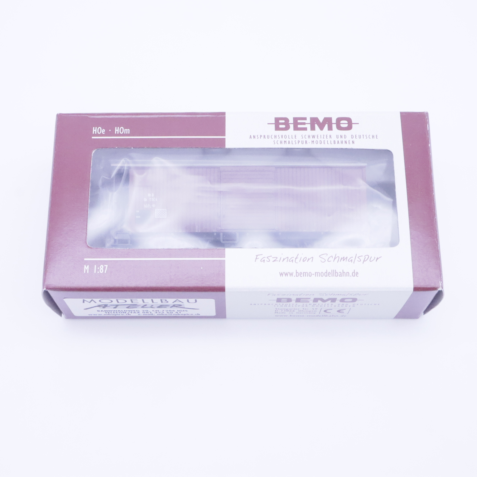 Bemo 2293 124 (7) Bemo 2293 124 RhB Güterwagen 5504 Patiniert – Bild 7