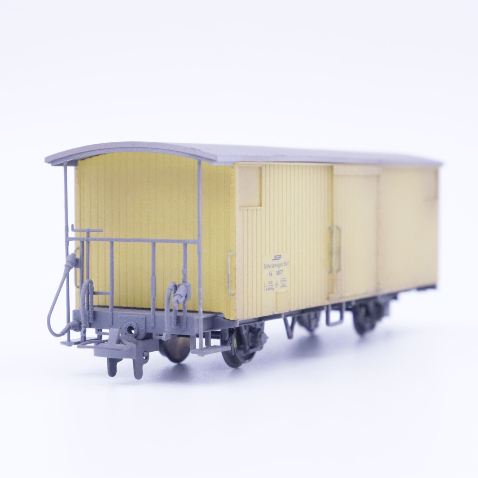 Bemo 2293 197 (1) Güterwagen Spur H0m