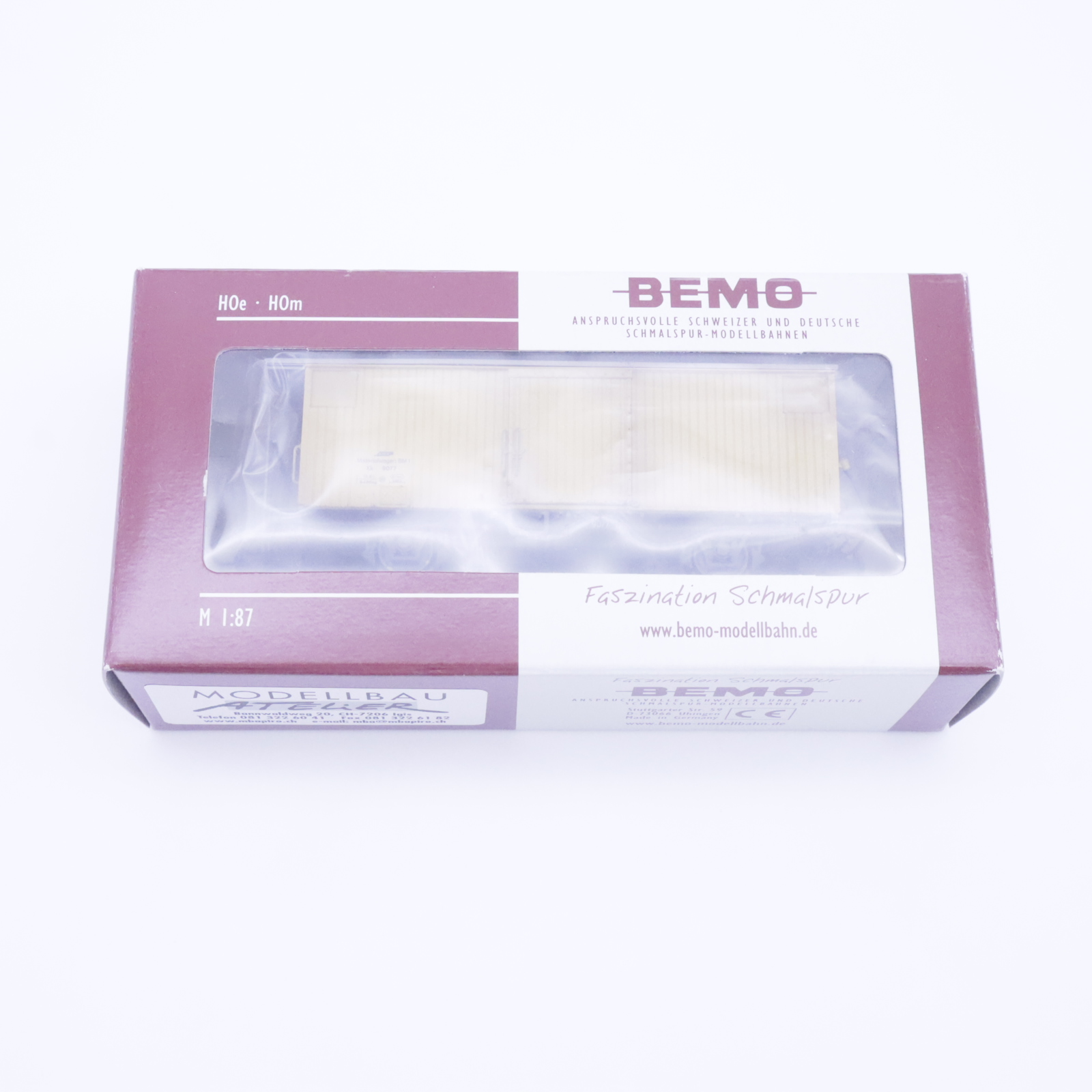 Bemo 2293 197 (7) Bemo 2293 197 RhB Materialwagen 9077 Patiniert – Bild 7