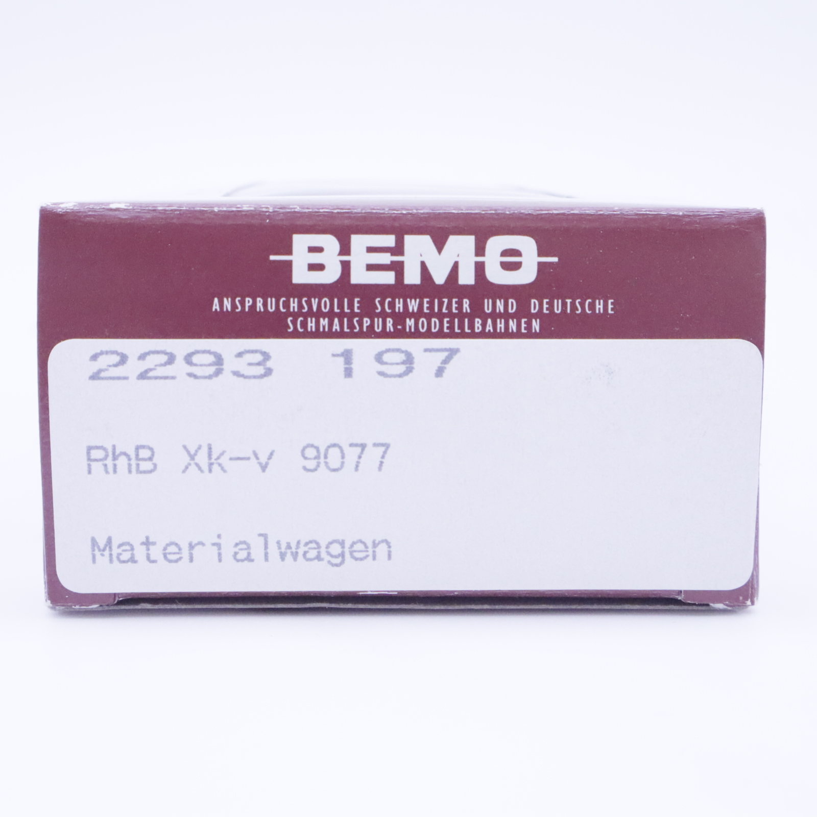 Bemo 2293 197 (8) Bemo 2293 197 RhB Materialwagen 9077 Patiniert – Bild 8
