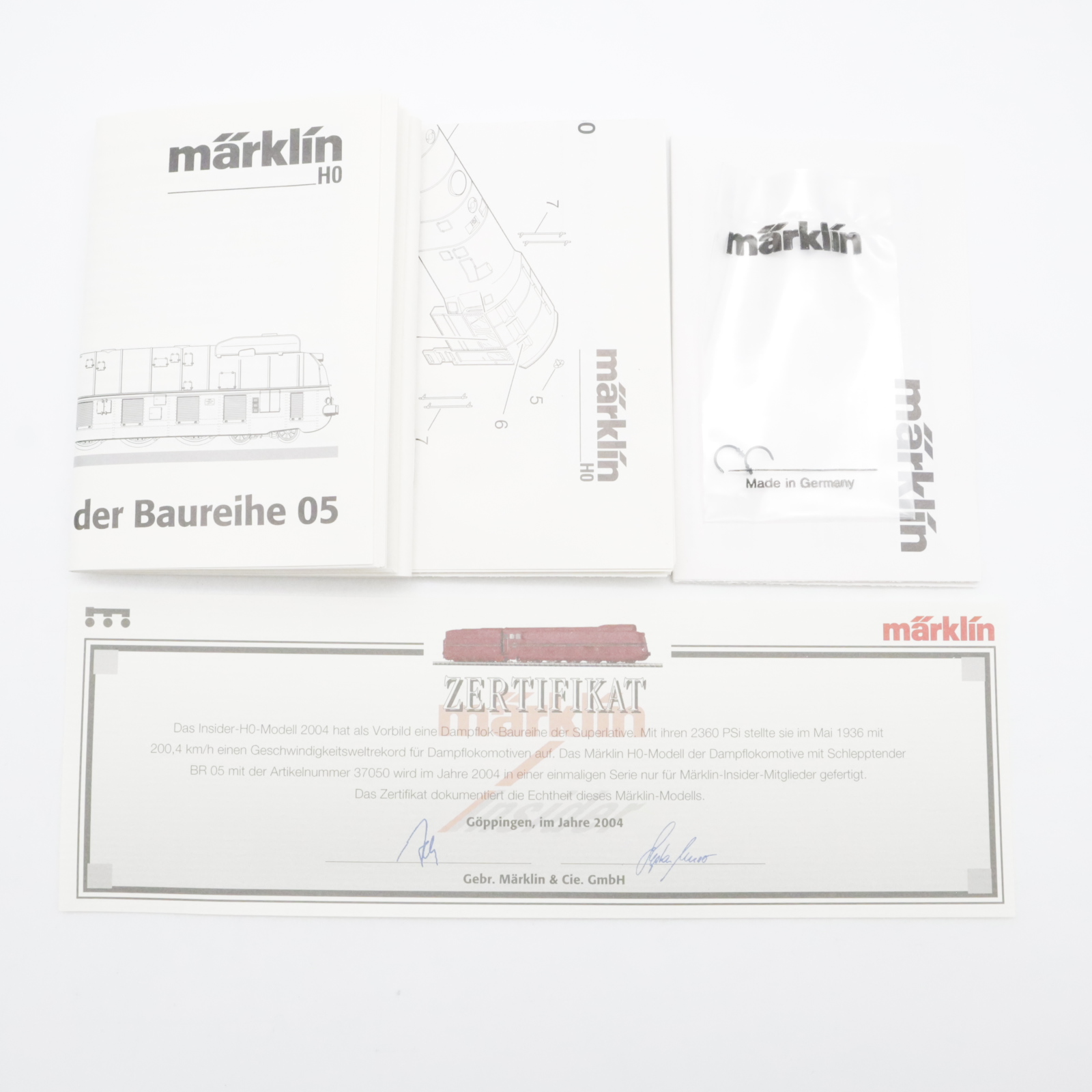 Märklin 37050 (8) Märklin 37050 DRG BR 05 "Stromlinienlok" mit Sound – Bild 8