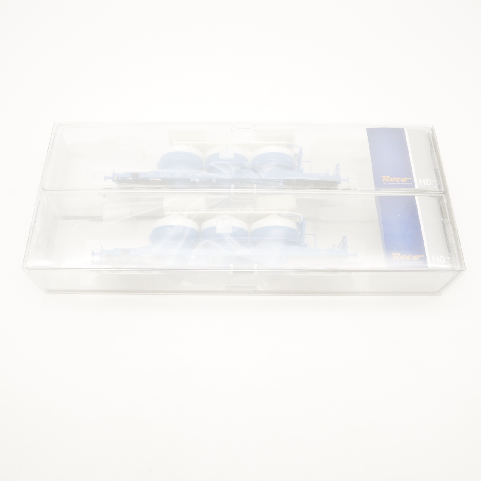 Roco 67011 (10) Roco 67011 ÖBB Silowagen Set "Solvay" – Bild 10