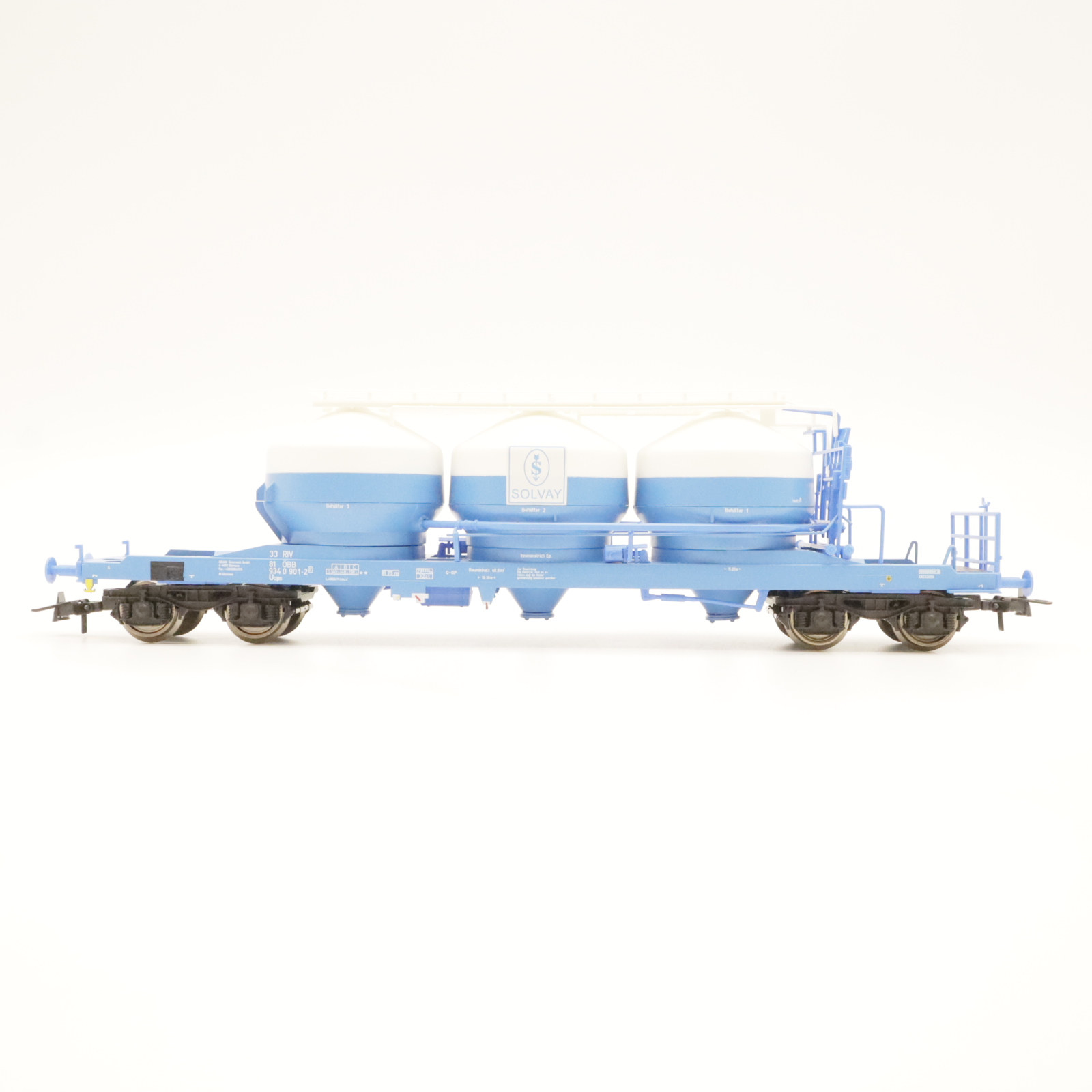 Roco 67011 (3) Roco 67011 ÖBB Silowagen Set "Solvay" – Bild 3
