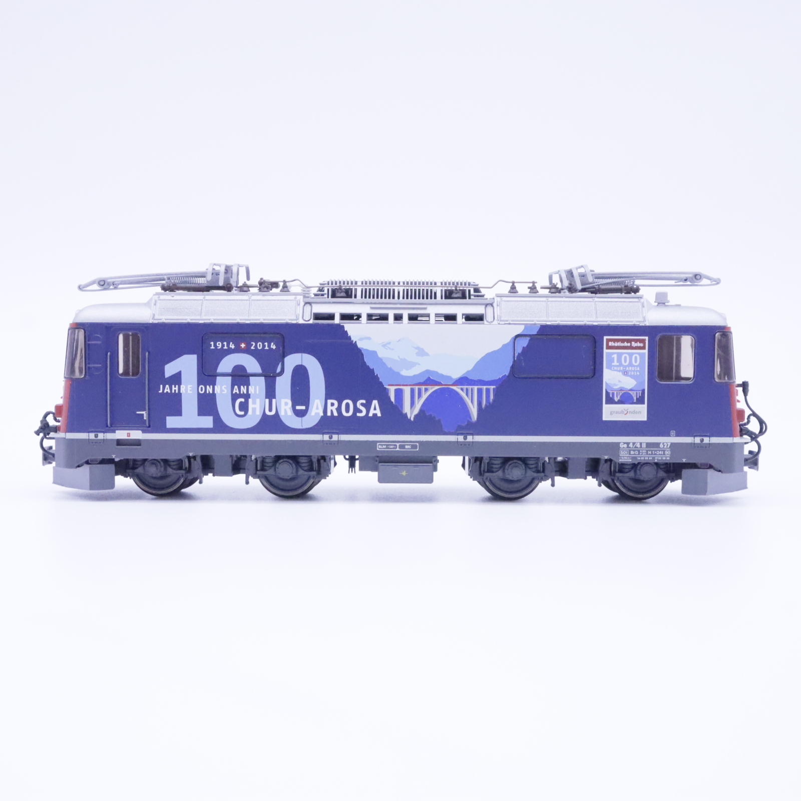 Bemo 1258 167 (2) Bemo 1258 167 RhB Ge 4/4 II 627 "100 Jahre Arosa" – Bild 2