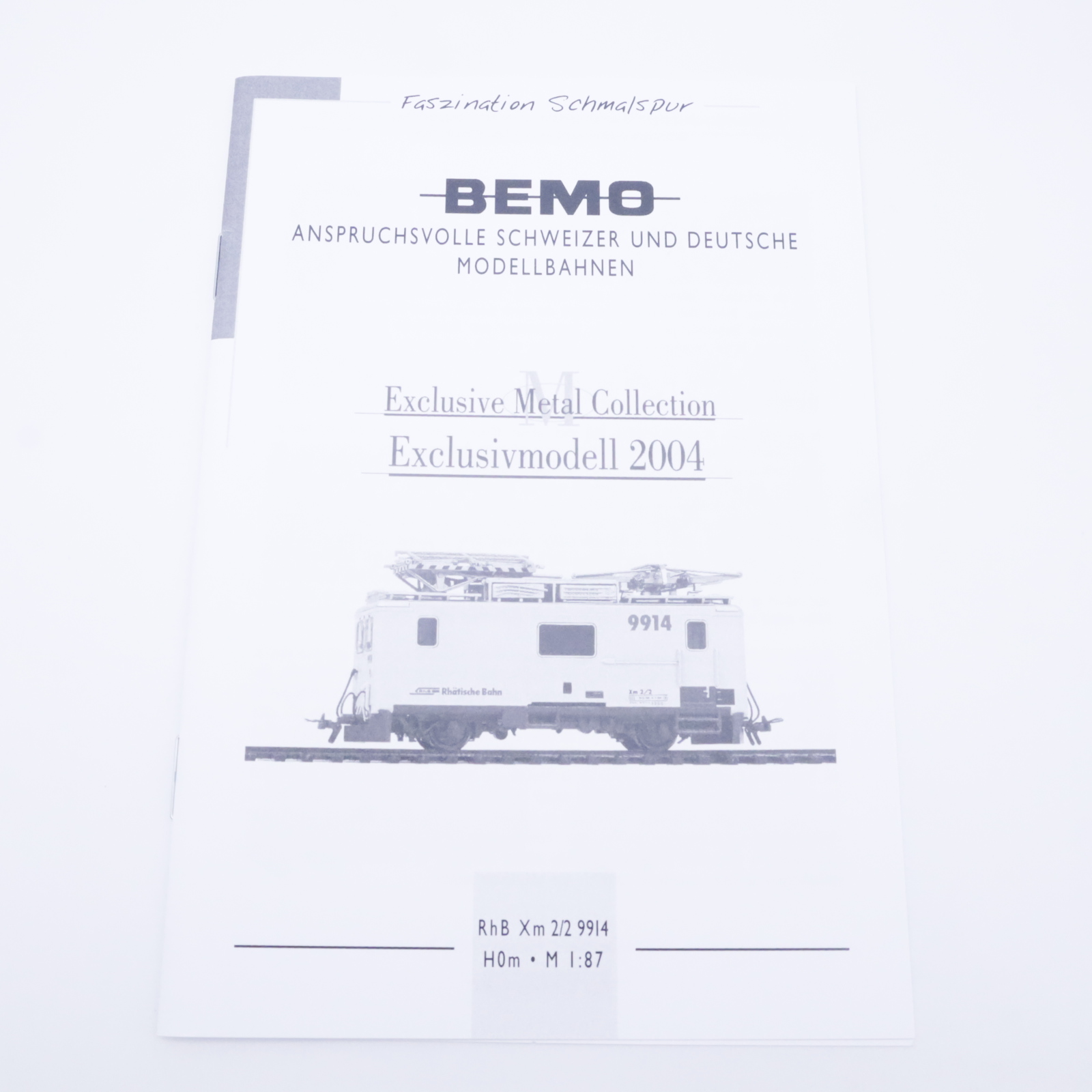 Bemo 1279 134 (7) Bemo 1279 134 RhB Xm 2/2 Turmtriebwagen – Bild 7
