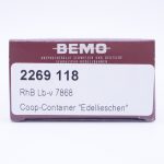 Bemo 2269 118 RhB Coop-Container "Edellieschen" – Bild 8
