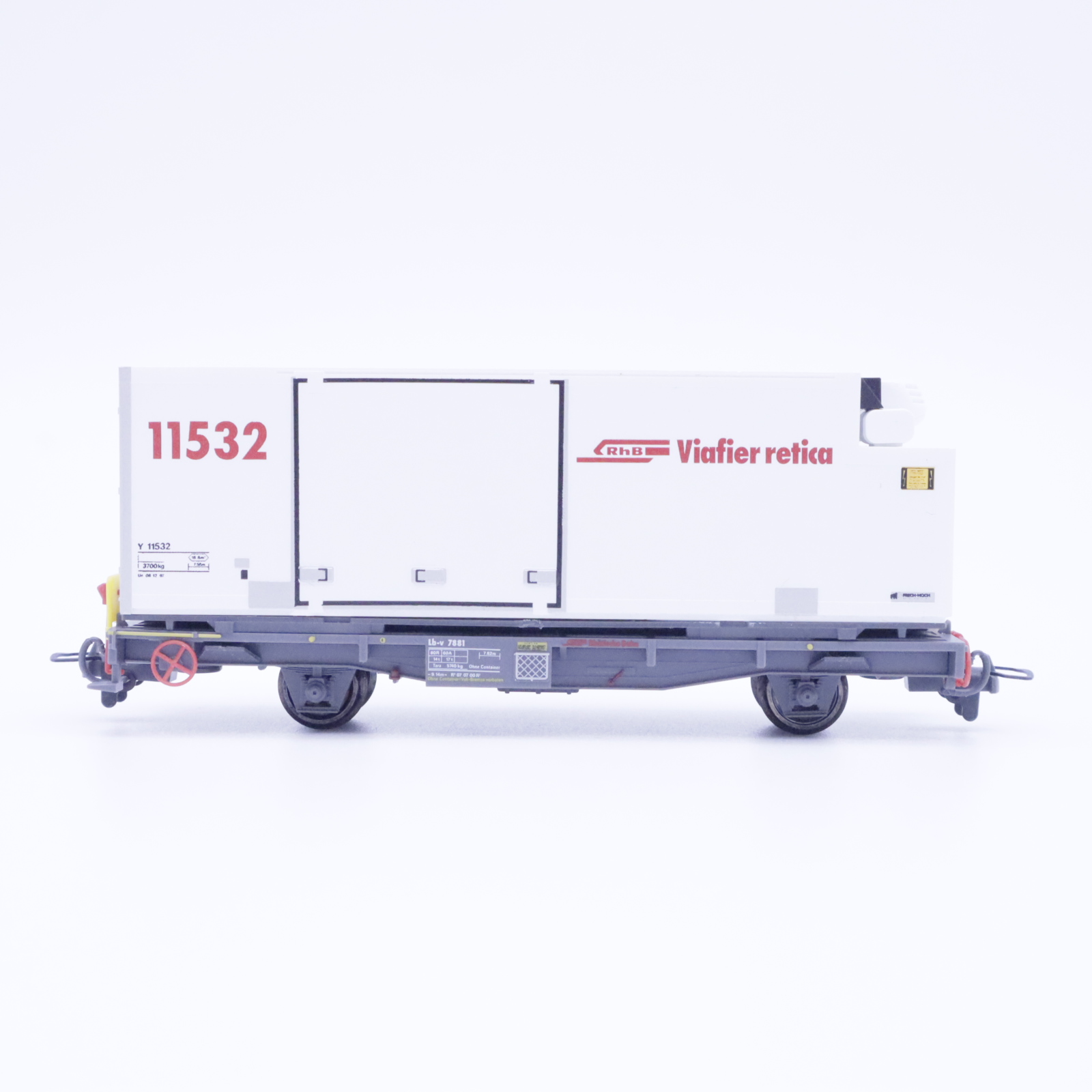 Bemo 2269 121 (4) Bemo 2269 121 RhB Containerwagen "11532" – Bild 4