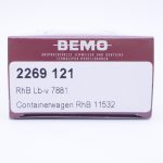 Bemo 2269 121 RhB Containerwagen "11532" – Bild 8
