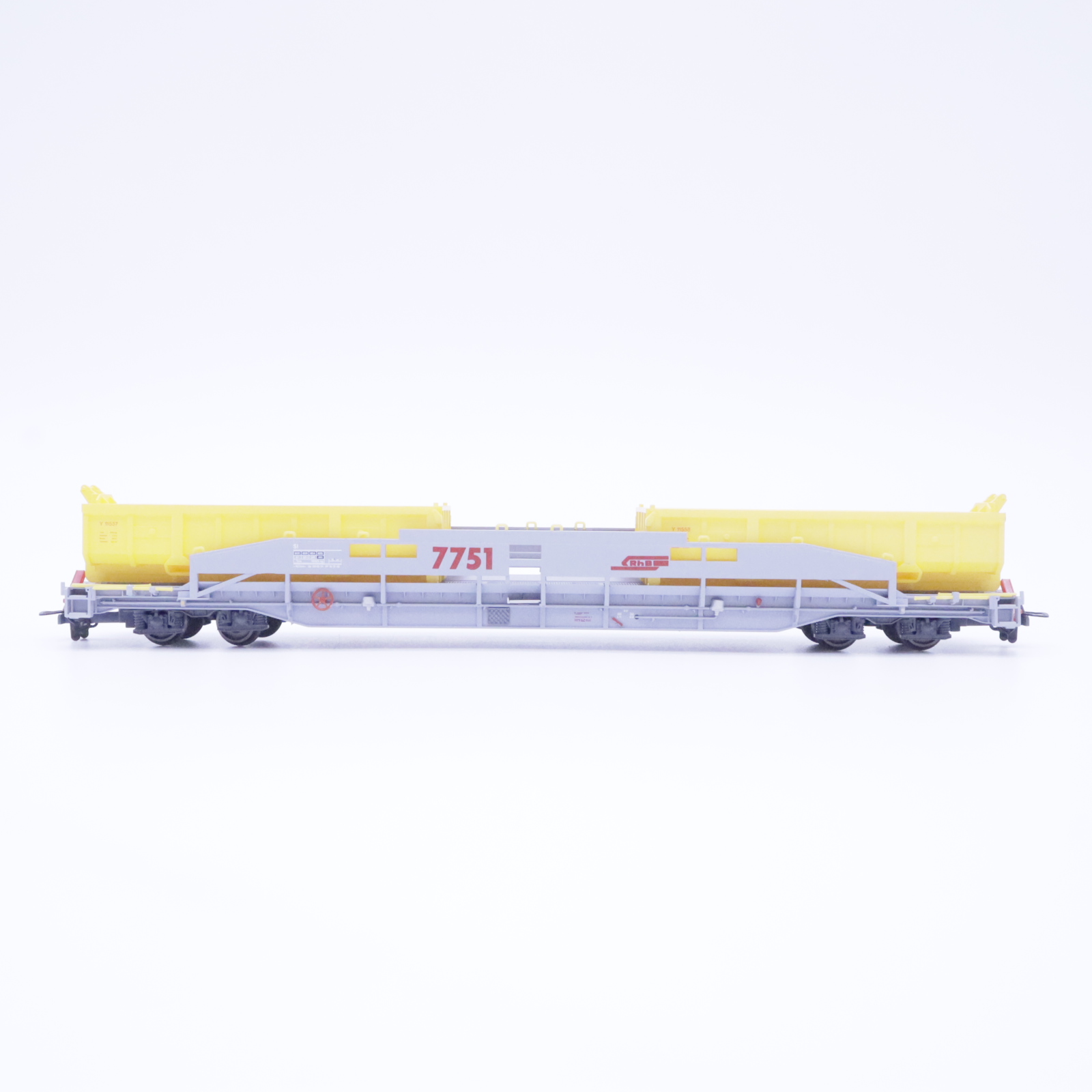 Bemo 2290 111 (2) Bemo 2290 111 RhB Sl 7771 ACTS-Tragwagen – Bild 2