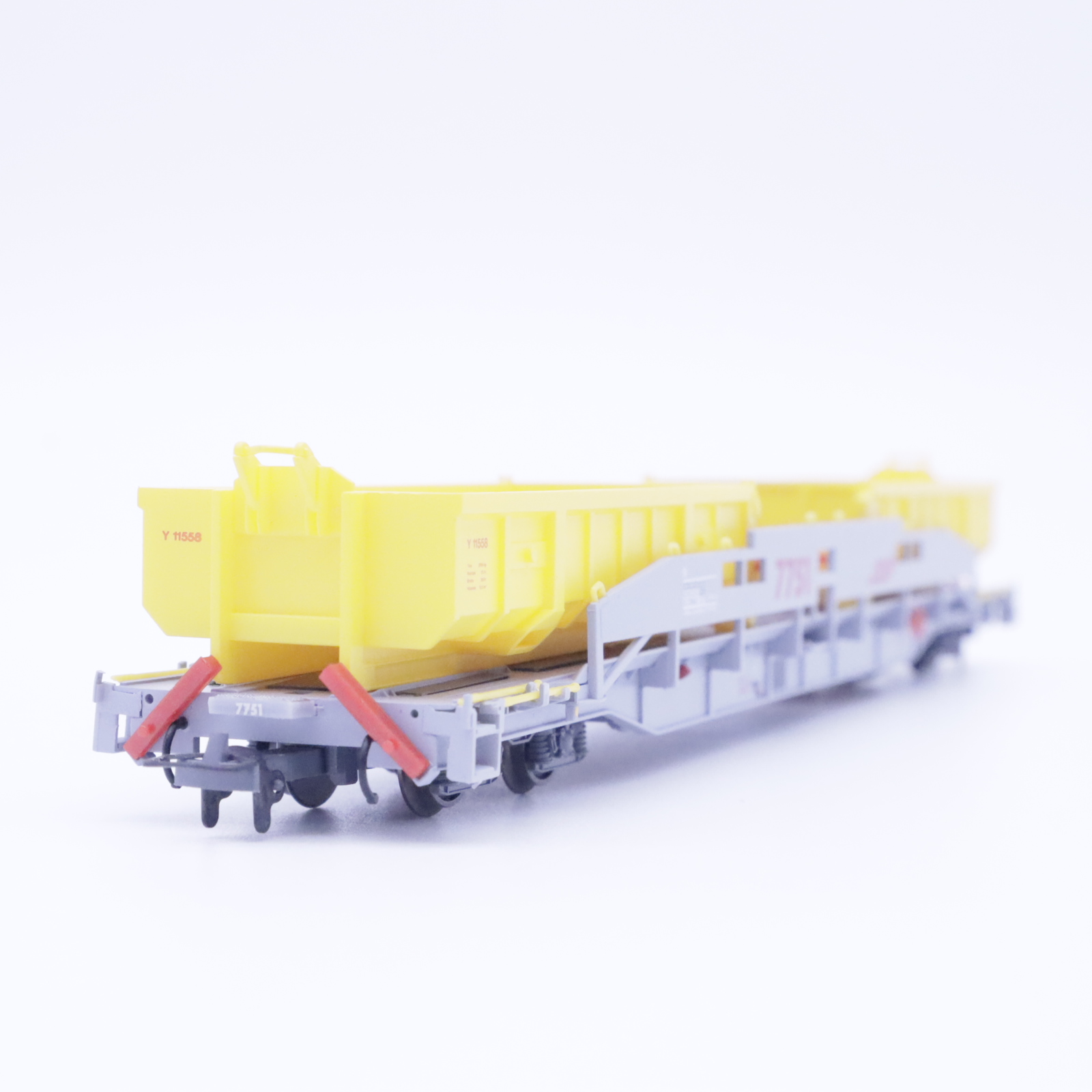 Bemo 2290 111 (3) Bemo 2290 111 RhB Sl 7771 ACTS-Tragwagen – Bild 3