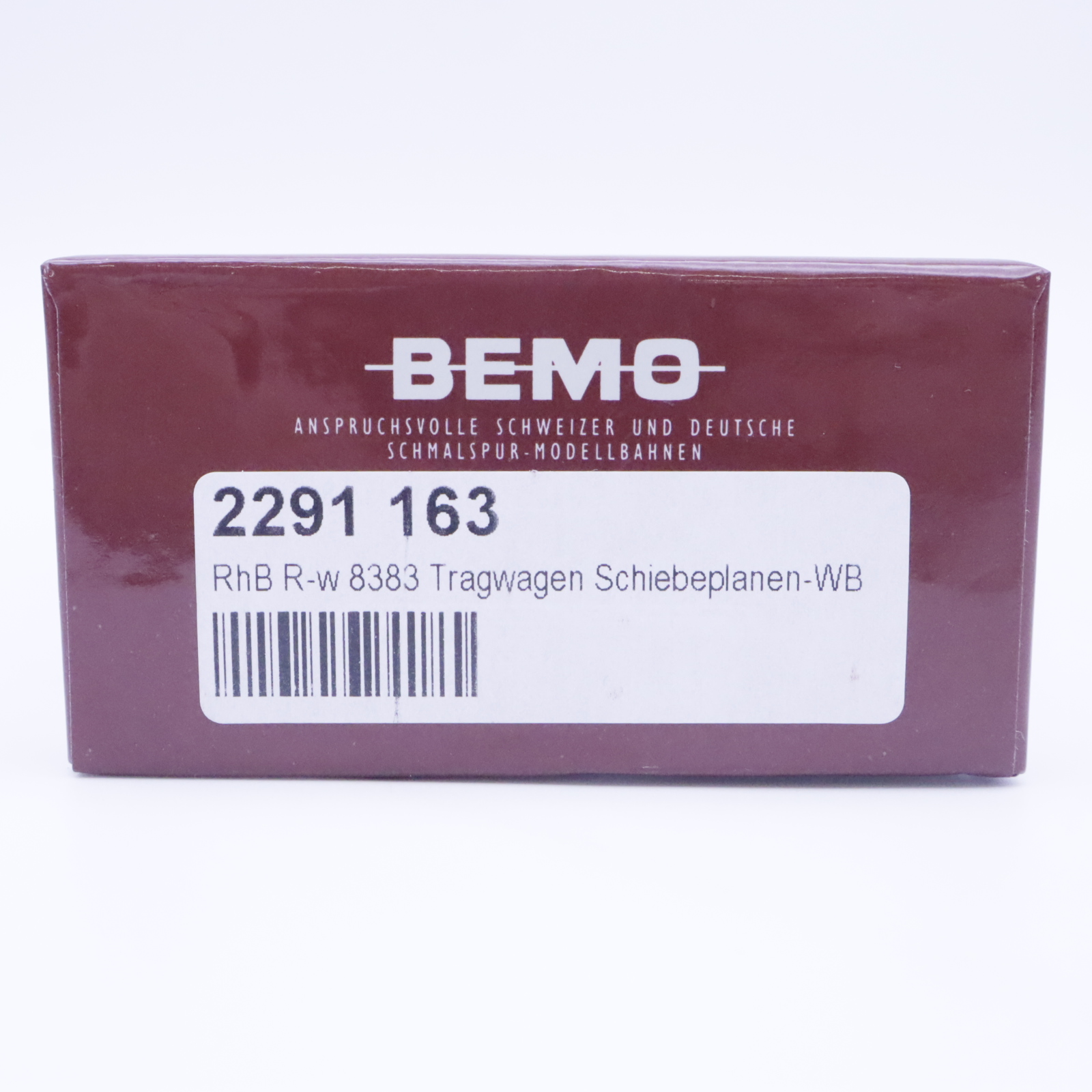 Bemo 2291 163 (9) Bemo 2291 163 RhB Rungenwagen mit WB "RailCare" – Bild 9