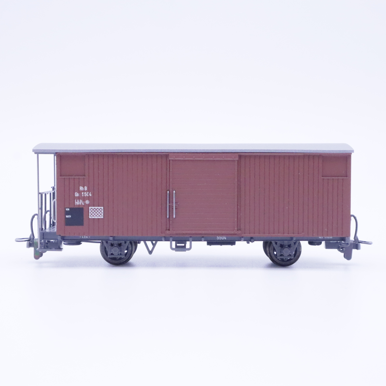 Bemo 2293 124 (2) Bemo 2293 124 RhB Gbk-v 5504 Güterwagen – Bild 2