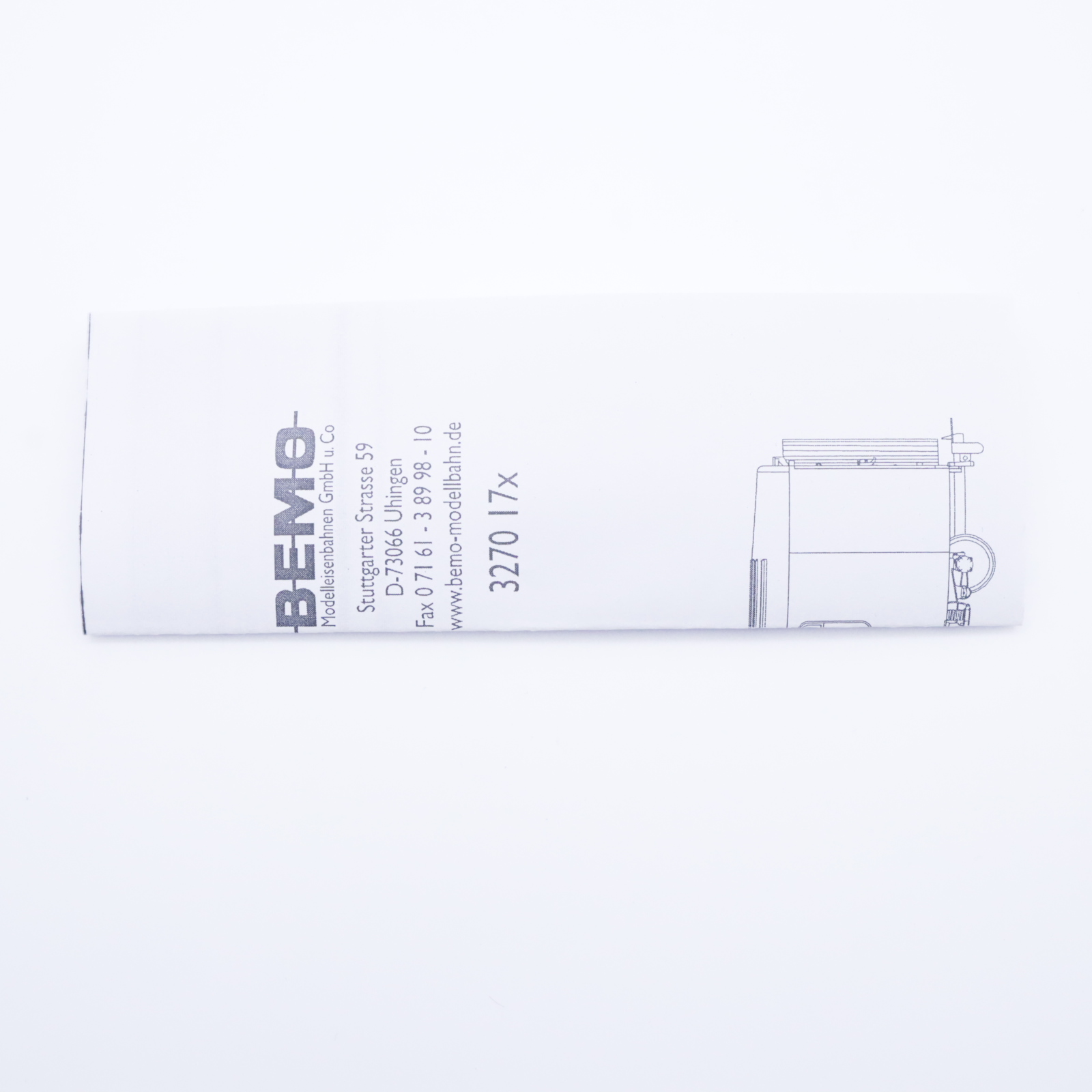 Bemo 3270 176 (7) Bemo 3270 176 RhB DS 4226 Gepäckwagen – Bild 7