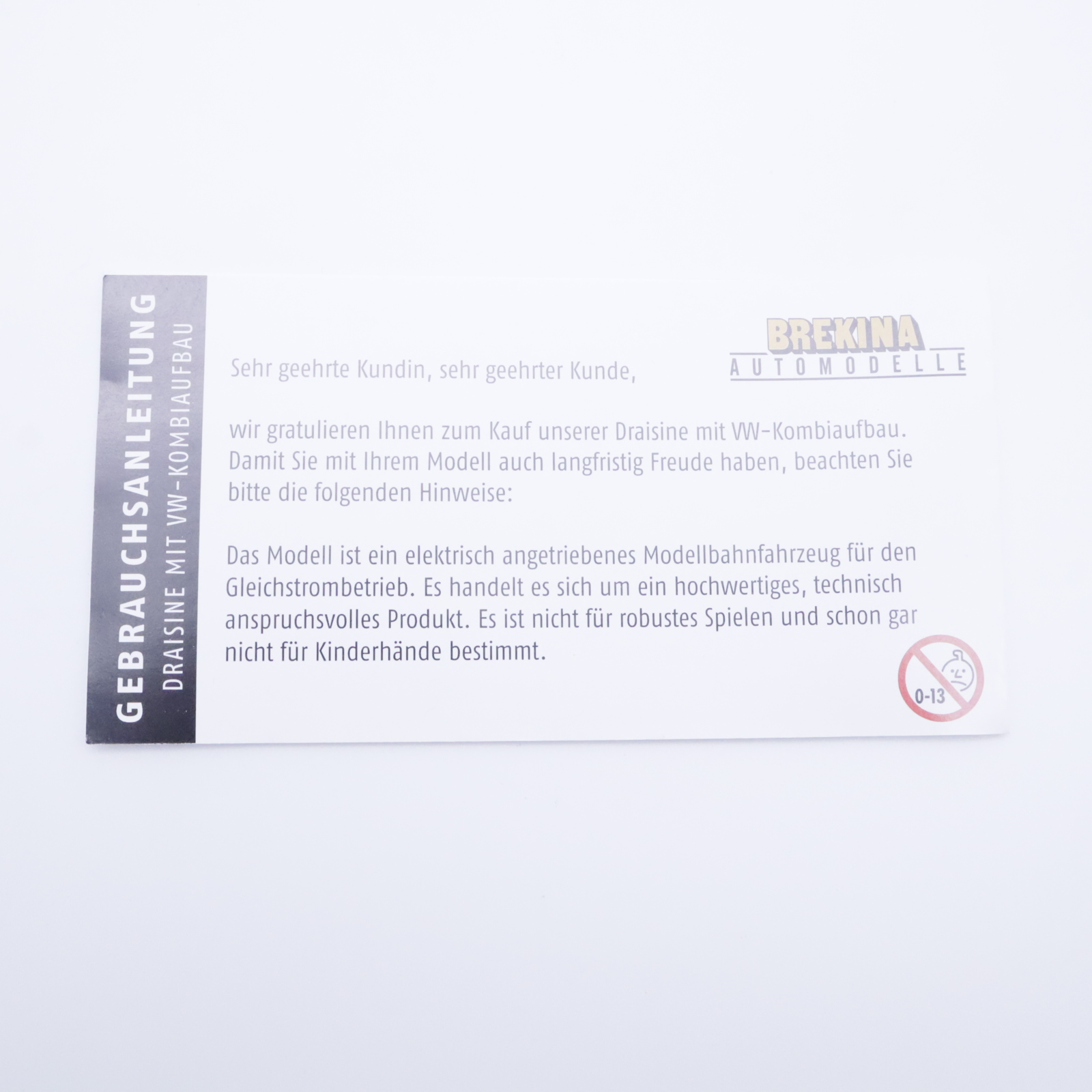 Brekina Draisine (7) Brekina Draisine Klv 20 mit VW Kombiaufbau – Bild 7