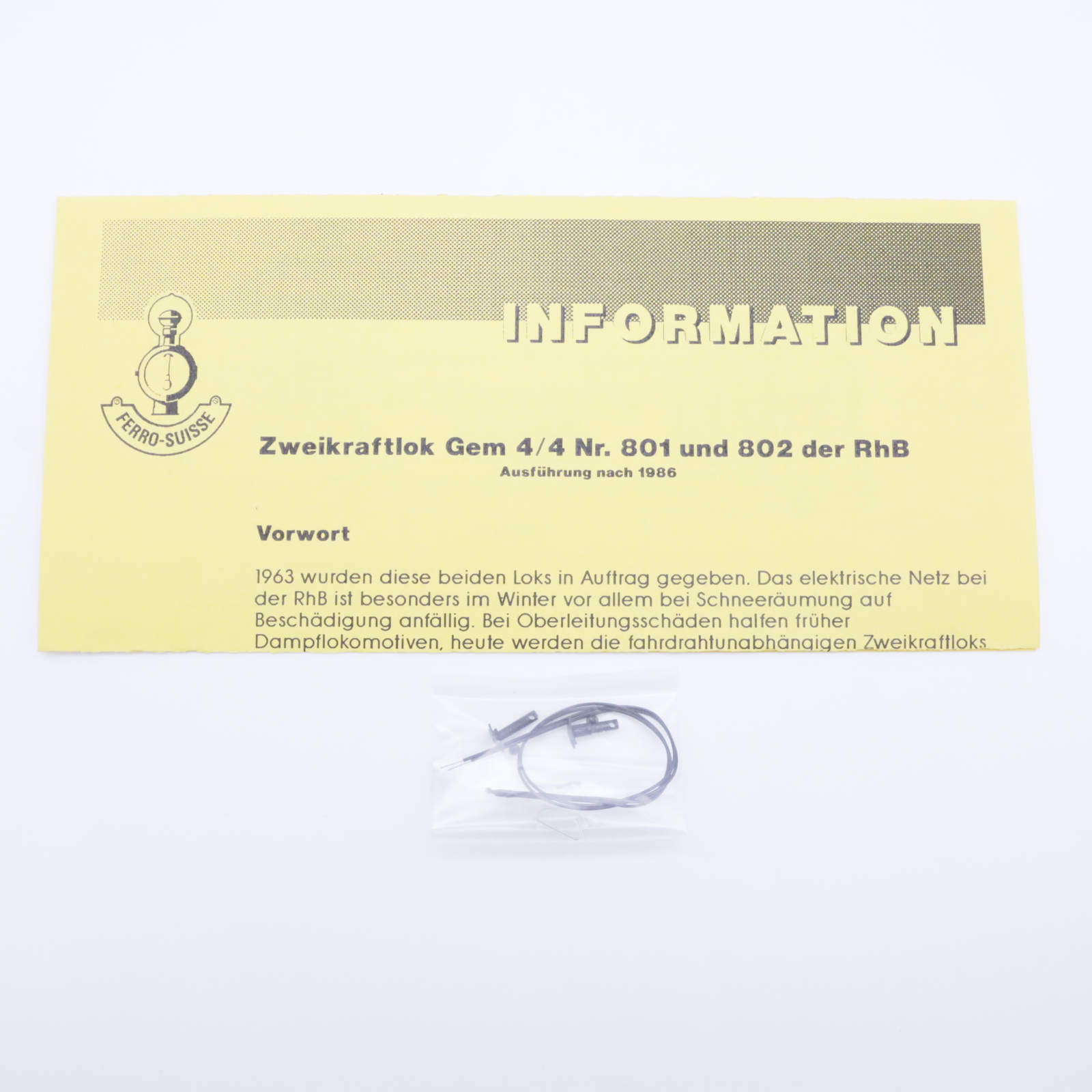 Ferro Suisse 801 (7) Ferro Suisse RhB Gm 4/4 801 – Bild 7