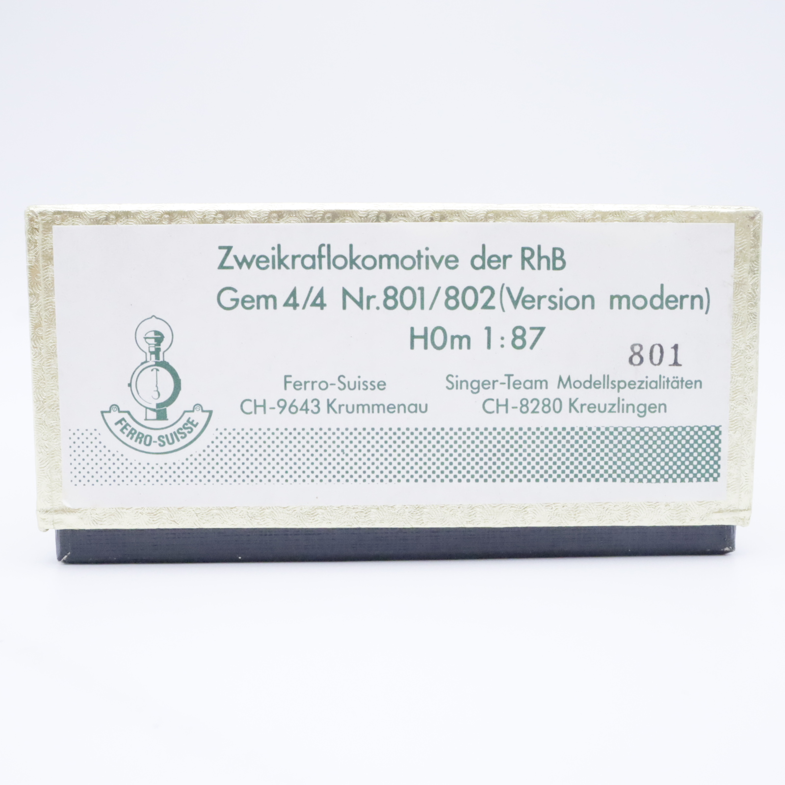 Ferro Suisse 801 (9) Ferro Suisse RhB Gm 4/4 801 – Bild 9