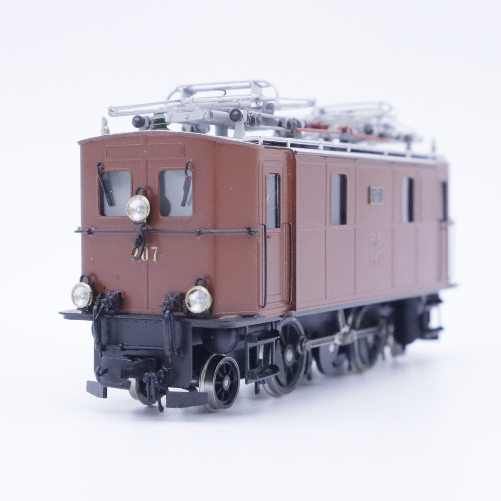 Ferro Suisse RhB Ge 24 207 (1) Lok Spur H0m