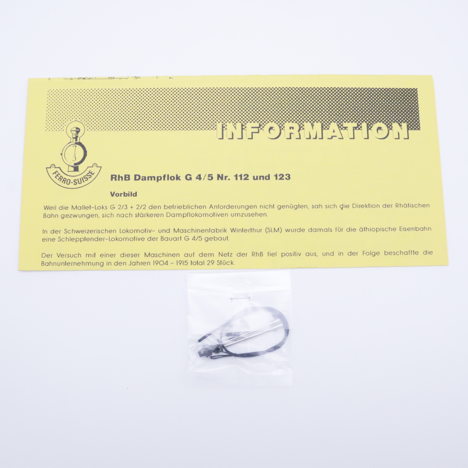 Ferro Suisse RhB Ge 45 112 (8) Ferro Suisse RhB Ge 4/5 112 – Bild 8