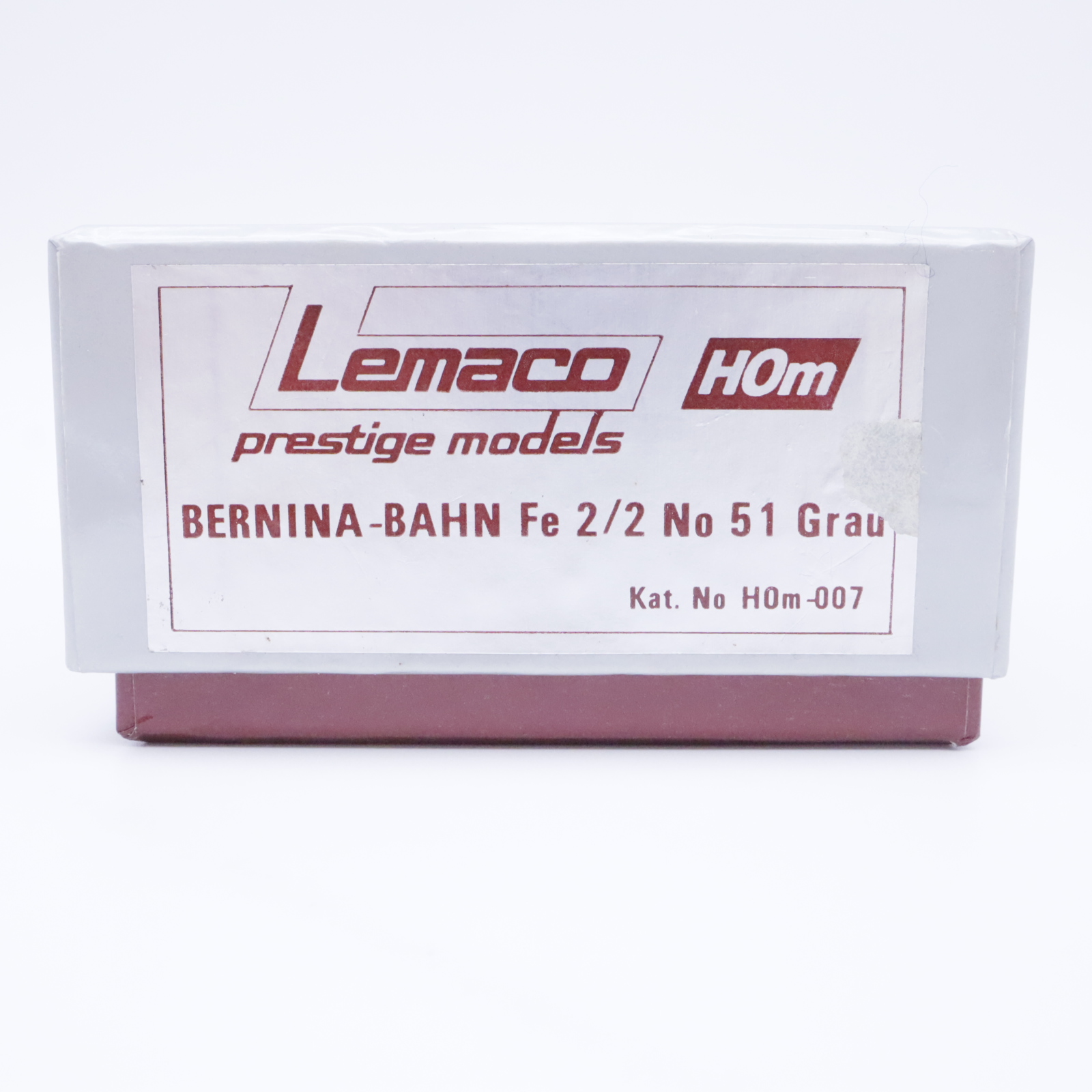 Lemaco H0m-007 (9) Lemaco H0m-007 Fe 2/2 Bernina-Bahn 51 Grau, Patiniert – Bild 9