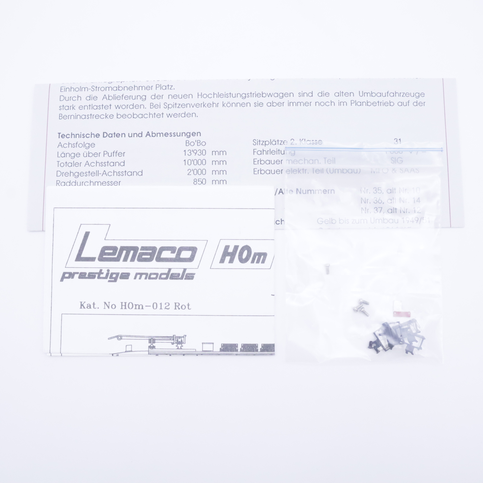 Lemaco H0m-012 (7) Lemaco H0m-012 RhB ABe 4/4 37 – Bild 7