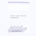 Messing-Zahnräder für Lokomotive