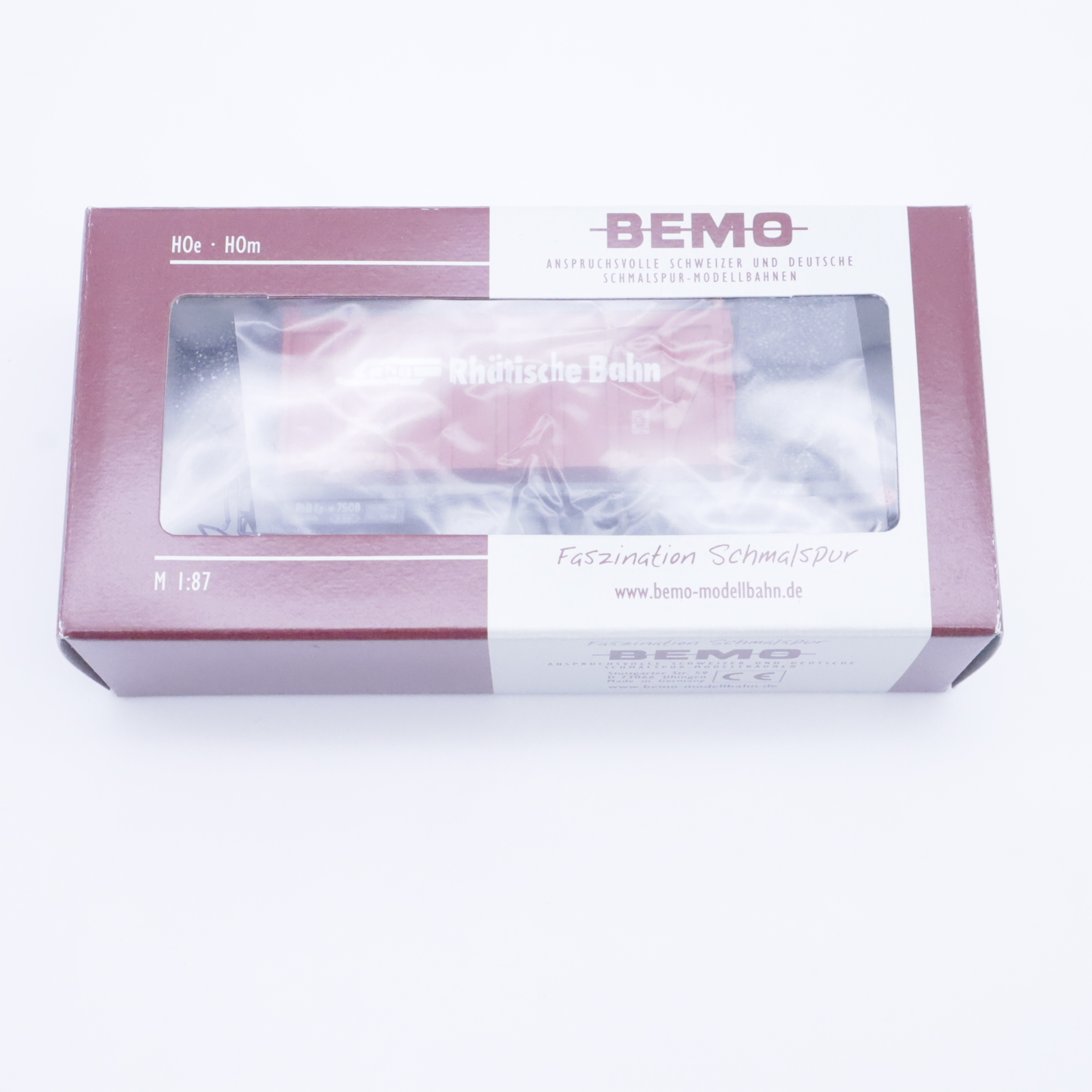 Bemo 2267 128 (8) Bemo 2267 128 RhB Kp-w 7508 Muldenwagen – Bild 8