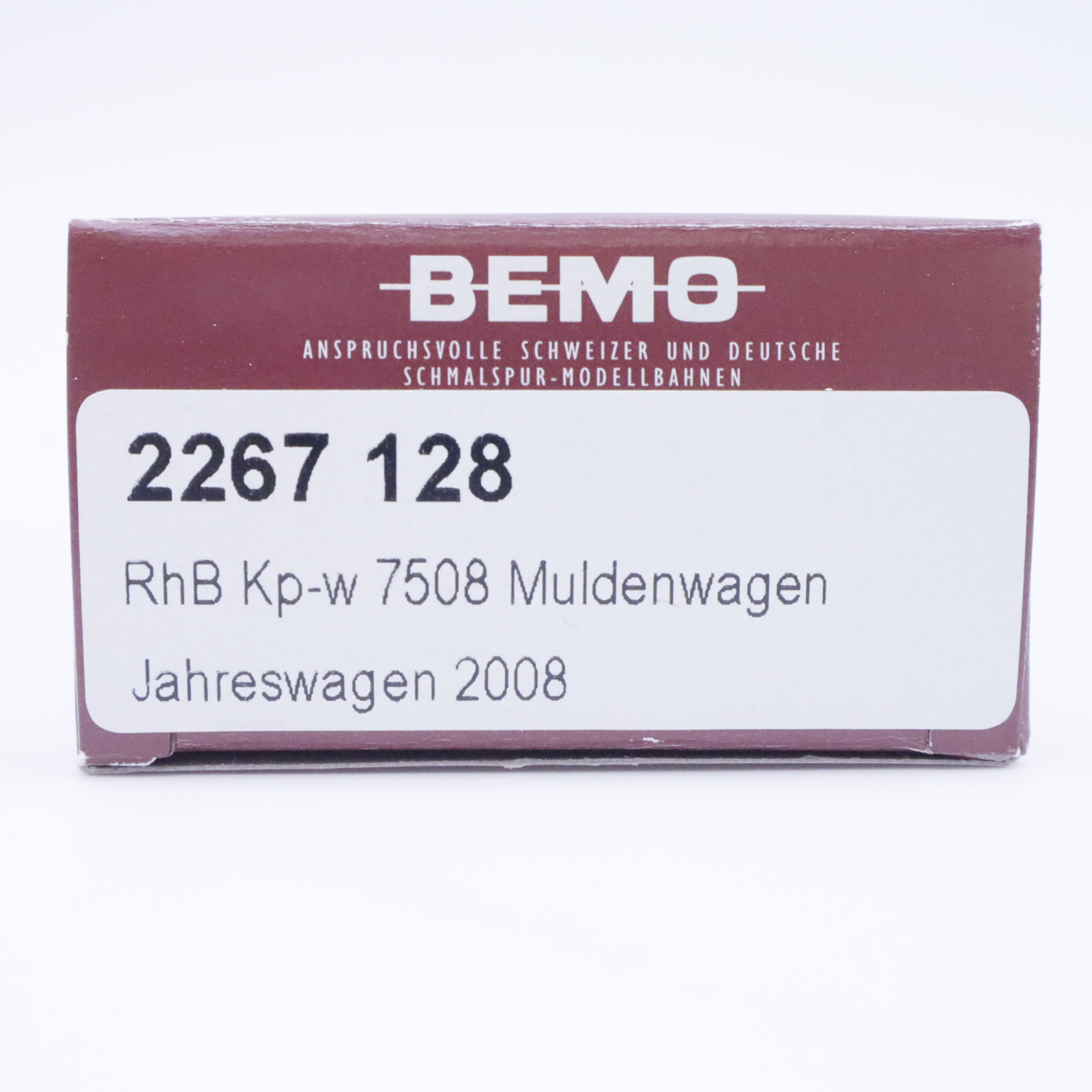 Bemo 2267 128 (9) Bemo 2267 128 RhB Kp-w 7508 Muldenwagen – Bild 9