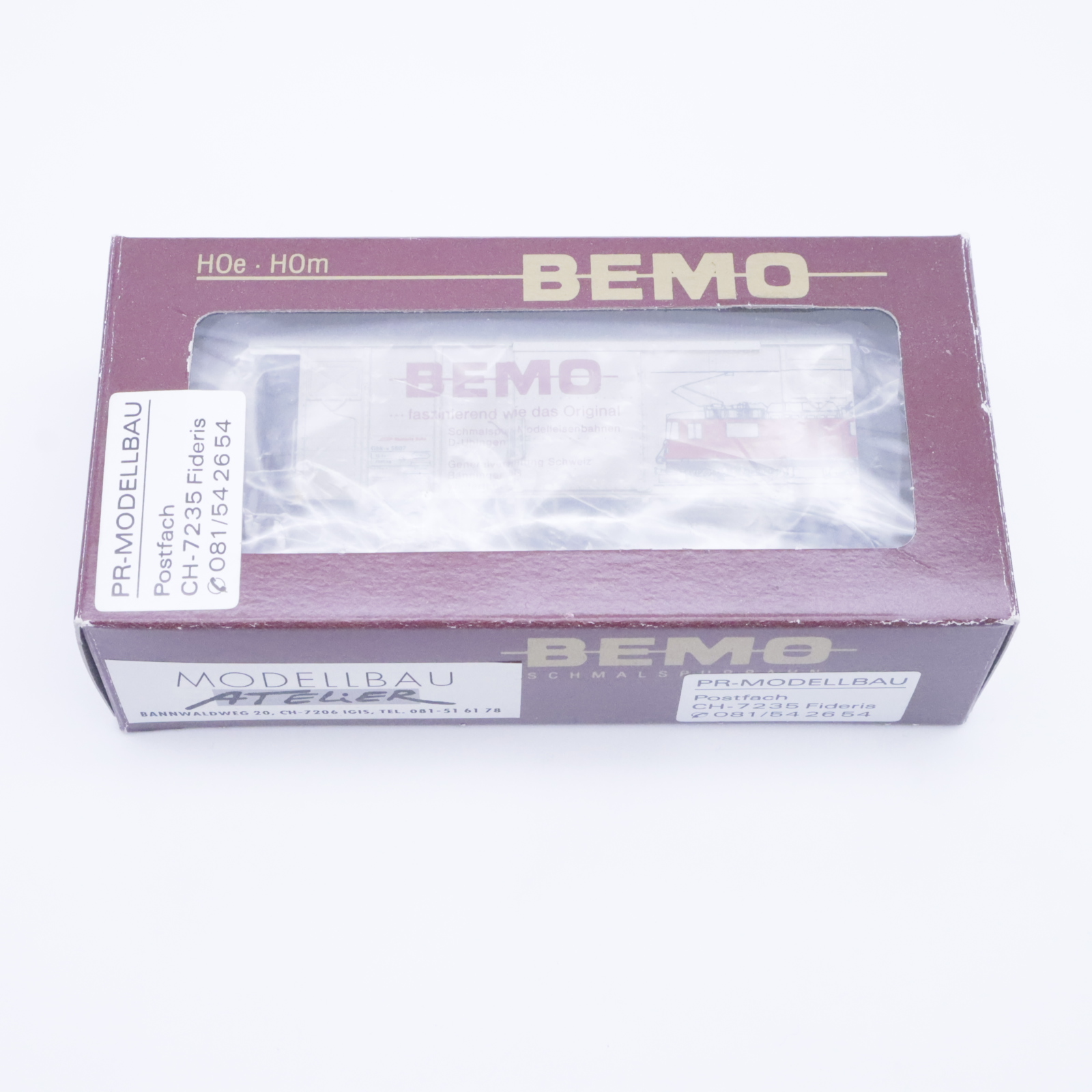 Bemo 2283 137 (7) Bemo 2283 137 RhB Gbk-v 5607 Güterwagen Patiniert – Bild 7