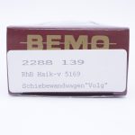 Bemo 2288 139 RhB Schiebewandwagen "Volg" – Bild 9
