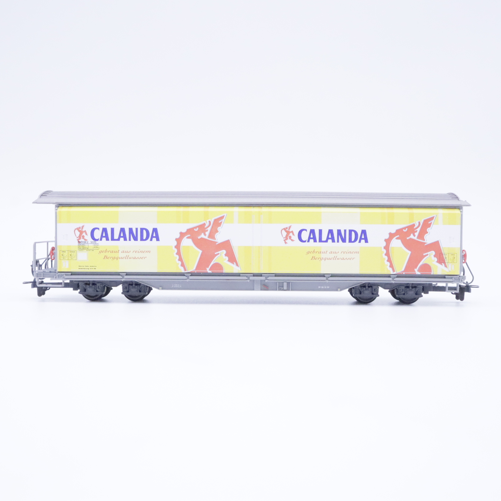 Bemo 2288 140 (2) Bemo 2288 140 RhB Schiebewandwagen "Calanda" – Bild 2