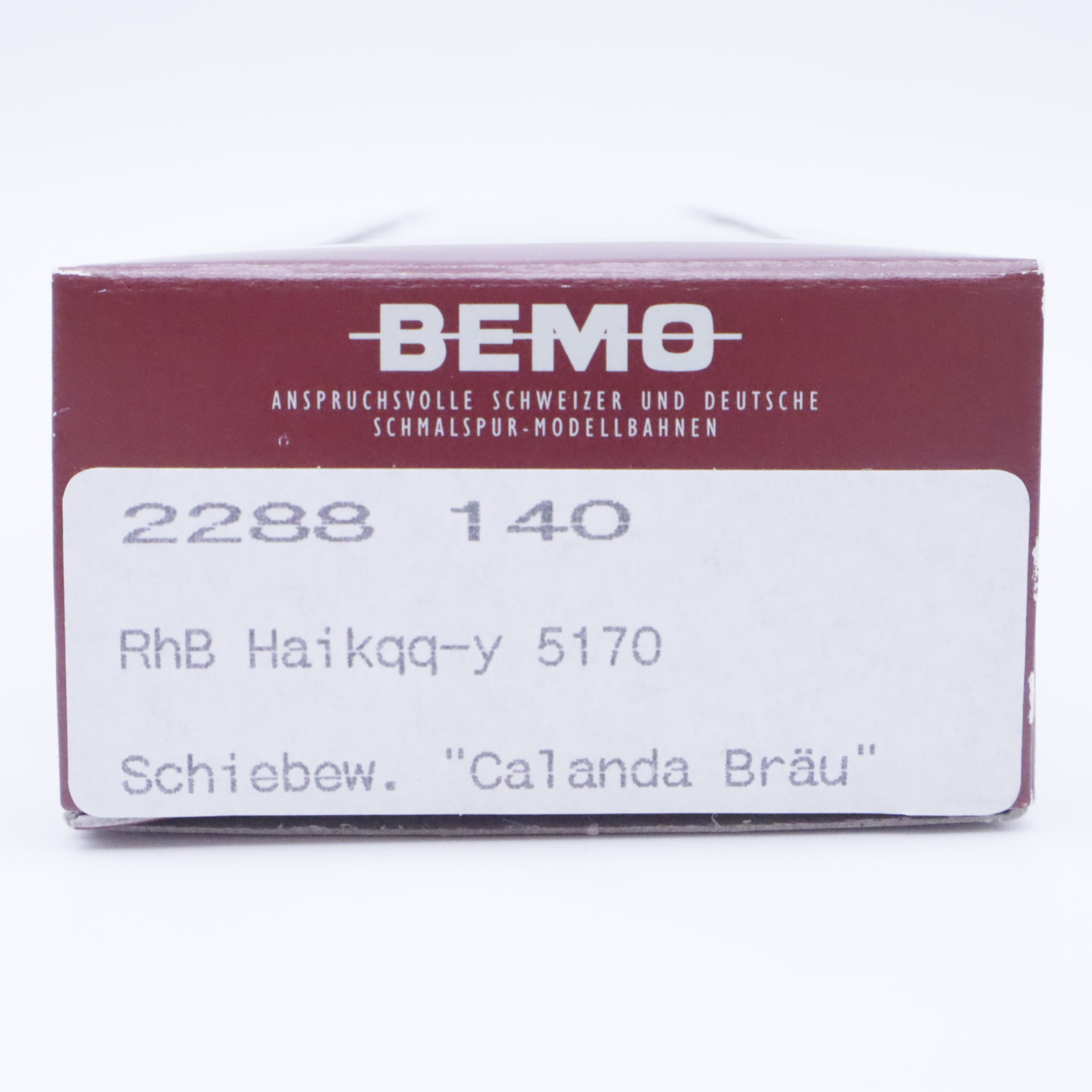 Bemo 2288 140 (9) Bemo 2288 140 RhB Schiebewandwagen "Calanda" – Bild 9