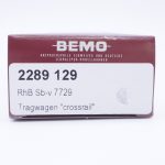 Bemo 2289 129 RhB Tragwagen Crossrail Sb-v 7729 – Bild 8