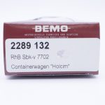 Bemo 2289 132 RhB Wechselbehälterwagen "Holzim" – Bild 8