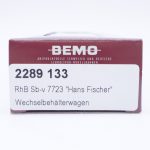 Bemo 2289 133 RhB Wechselbehälterwagen "Hans Fischer" – Bild 9