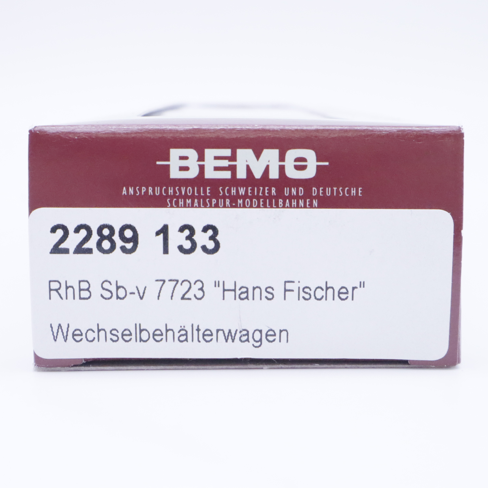 Bemo 2289 133 (9) Bemo 2289 133 RhB Wechselbehälterwagen "Hans Fischer" – Bild 9