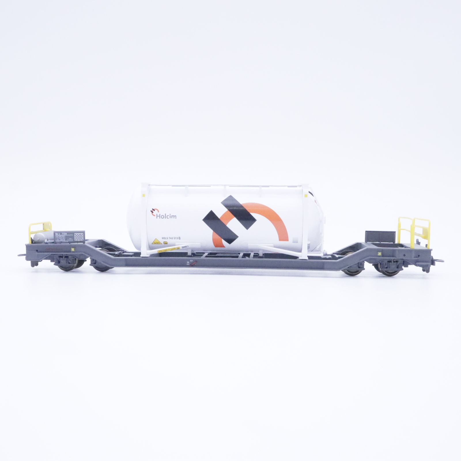 Bemo 2289 134 (4) Bemo 2289 134 RhB Wechselbehälterwagen "Holzim" – Bild 4