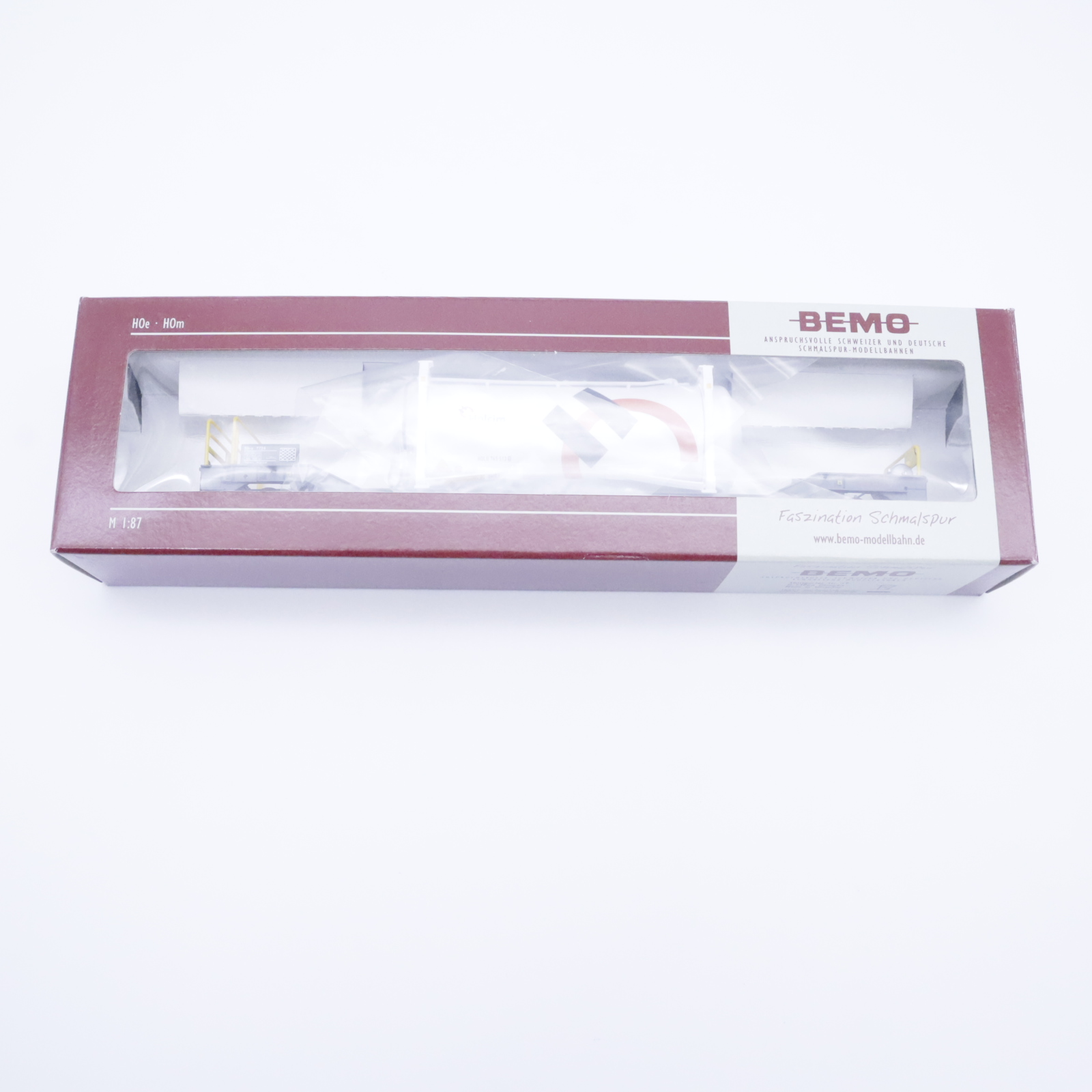 Bemo 2289 134 (7) Bemo 2289 134 RhB Wechselbehälterwagen "Holzim" – Bild 7