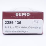 Bemo 2289 135 RhB Wechselbehälterwagen "Häfeli" – Bild 9