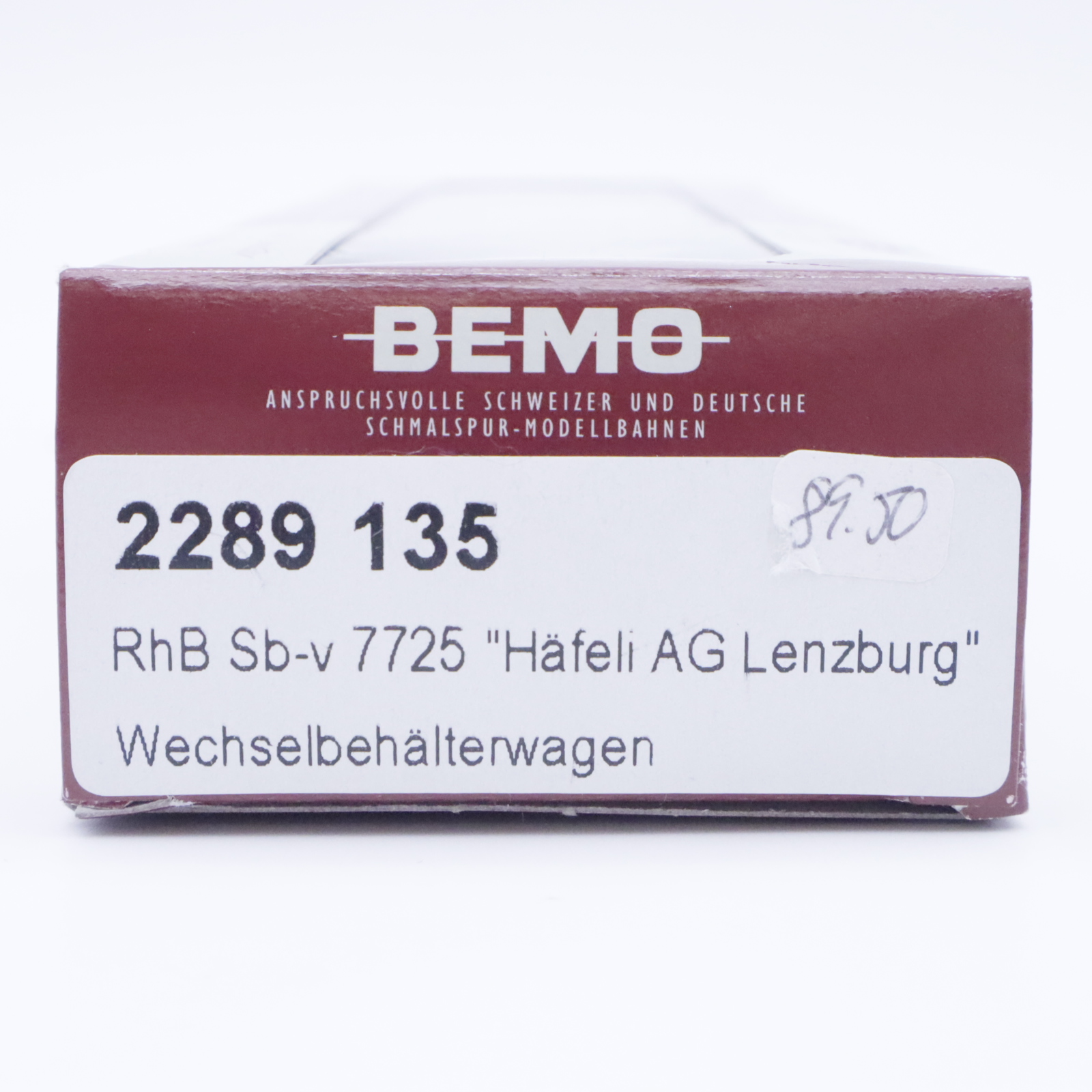 Bemo 2289 135 (9) Bemo 2289 135 RhB Wechselbehälterwagen "Häfeli" – Bild 9