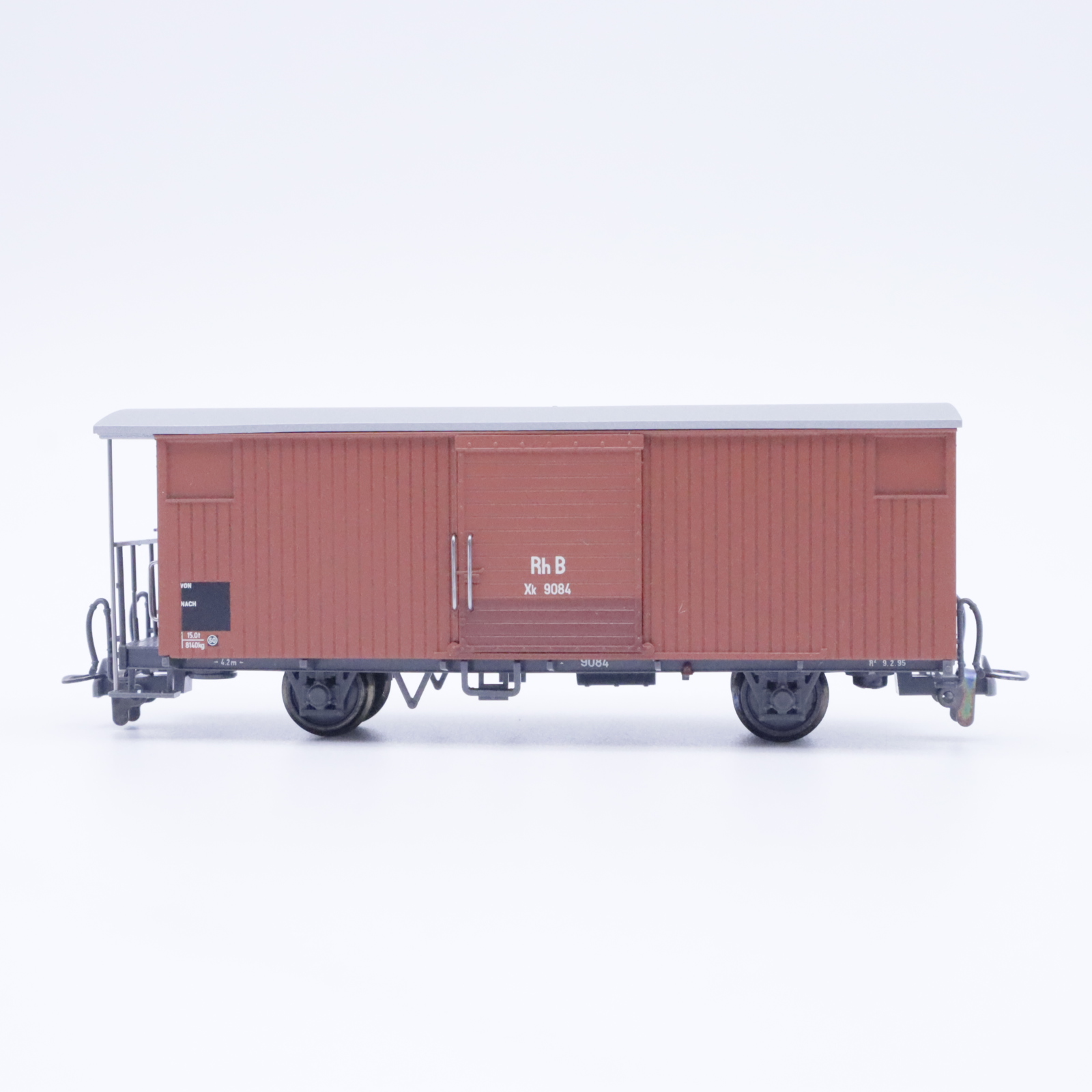 Bemo 2293 194 (2) Bemo 2293 194 RhB Xk 9084 Bahndienstwagen – Bild 2