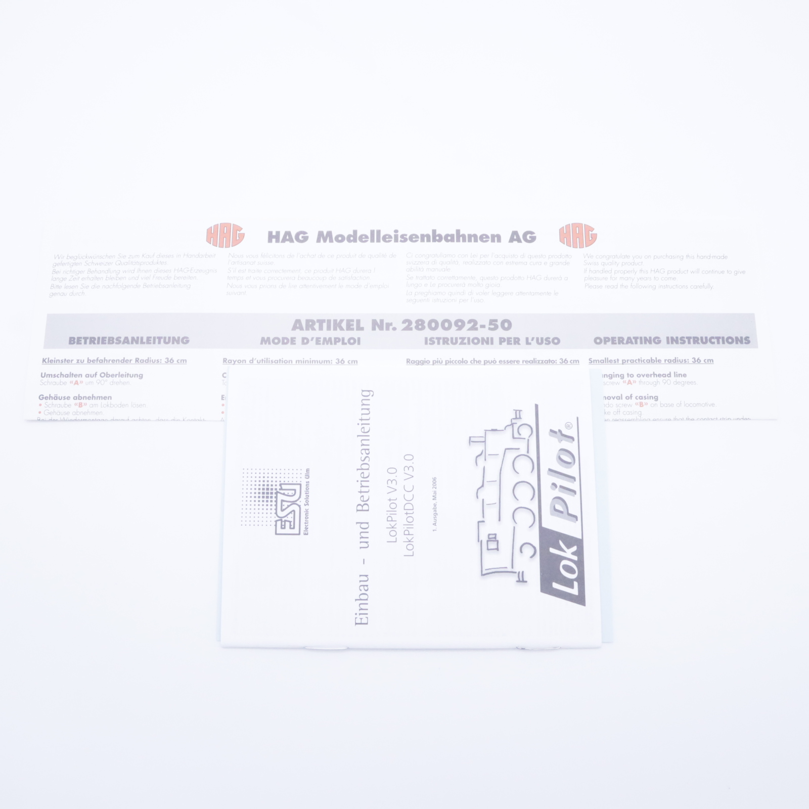 HAG 28 199-21 (7) HAG 28 199-21 SBB Werbelok "AMAG" Auto-Bahn – Bild 7